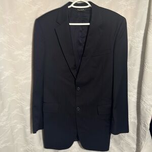 Jos. A. Bank Traveler’s collection suit coat jacket 100% wool dark blue size 41L